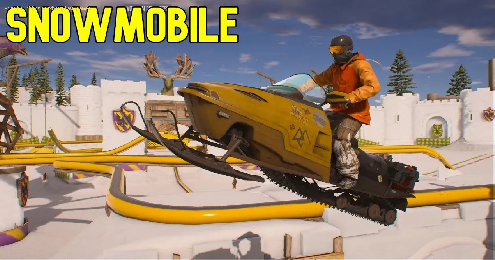 Riders Republic: How to Use Snowmobile