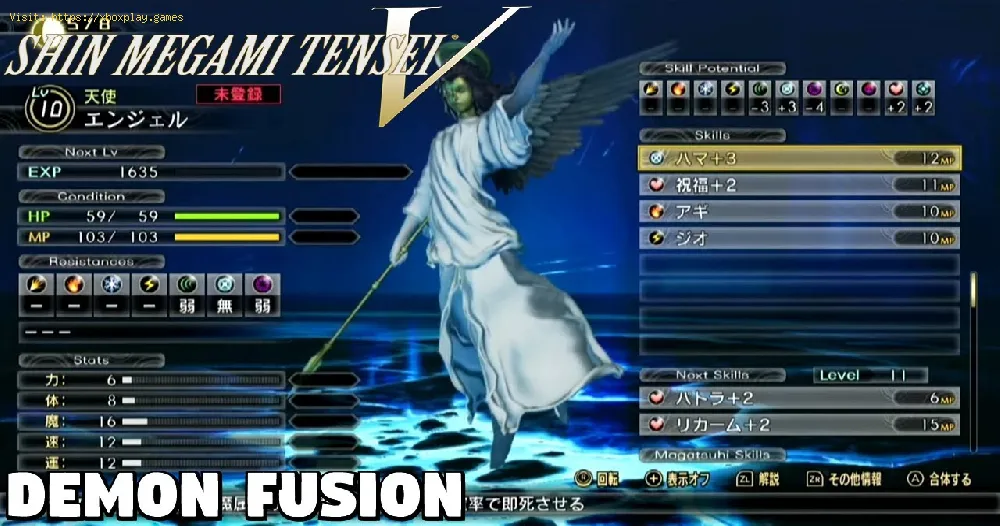 Shin Megami Tensei 5: How to Fuse Demons