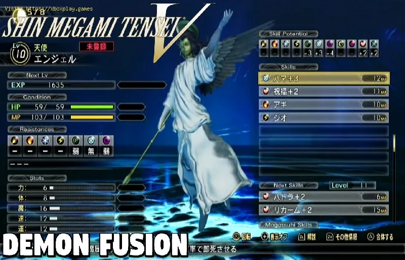 Shin Megami Tensei 5: Como mesclar Daemons
