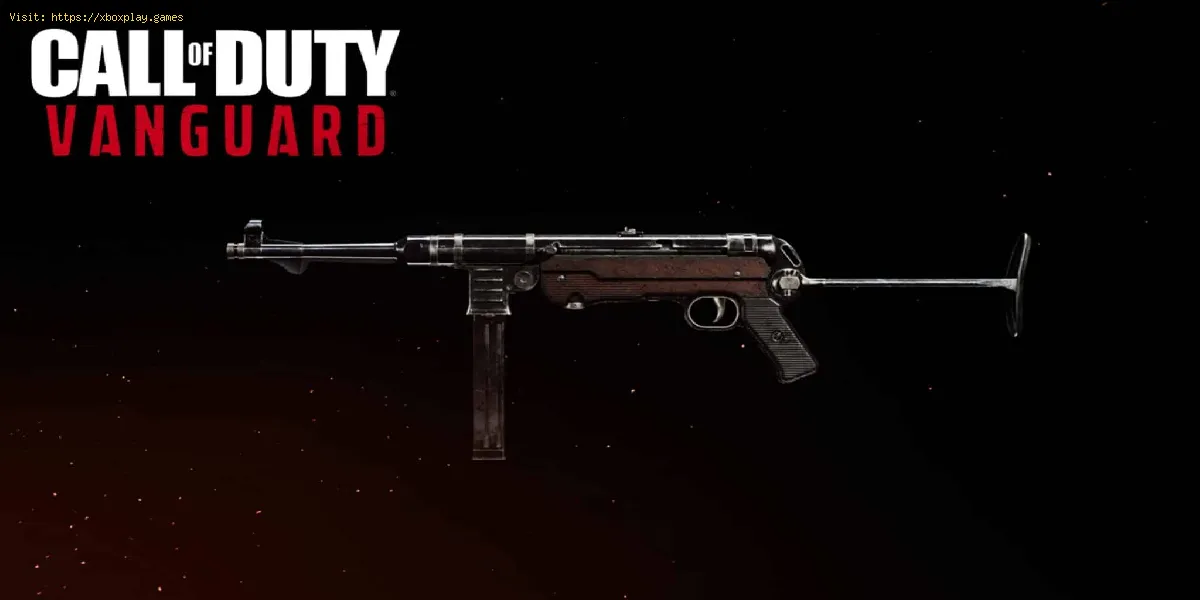 Call of Duty Vanguard : le meilleur équipement MP40