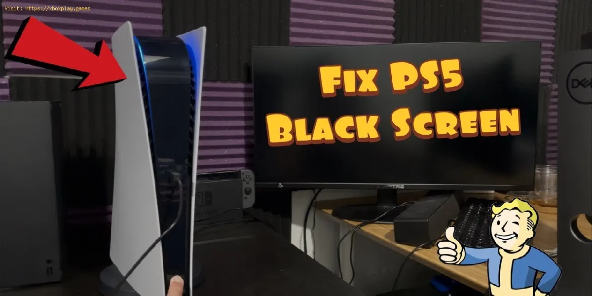 PS5: Cómo arreglar la pantalla negra