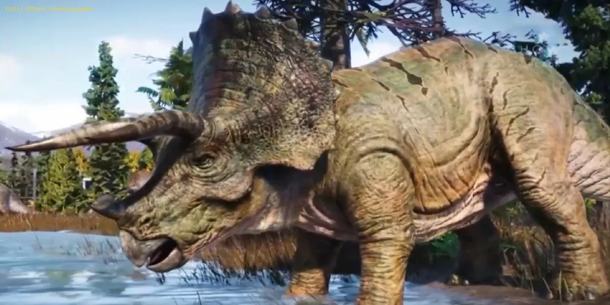 Jurassic World Evolution 2: Cómo aislar Triceratops
