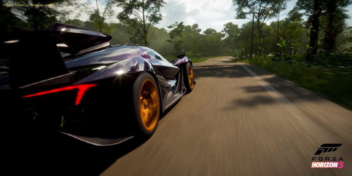 Forza Horizon 5: Como fazer uma falha de velocidade do Porsche Taycan