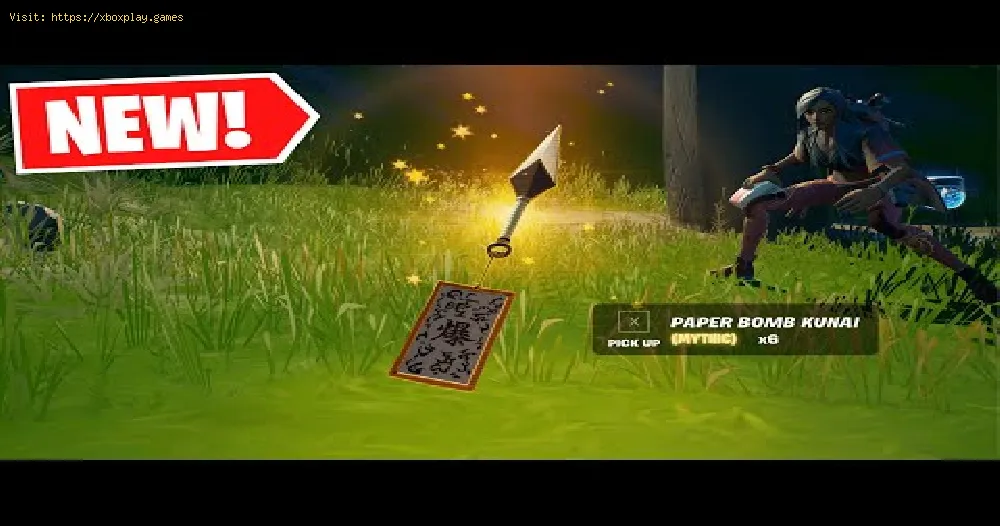 Fortnite: Where to find Paper Bomb Kunai in Chapter 2 Season 8