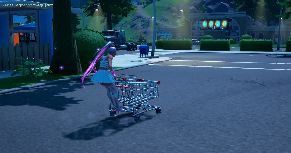 Fortnite: Where to find Shopping Carts in Season 8