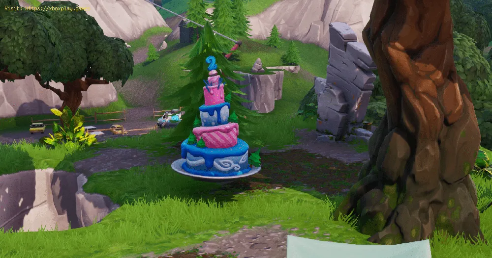 Fortnite: Where are the Birthday Cakes? - Location