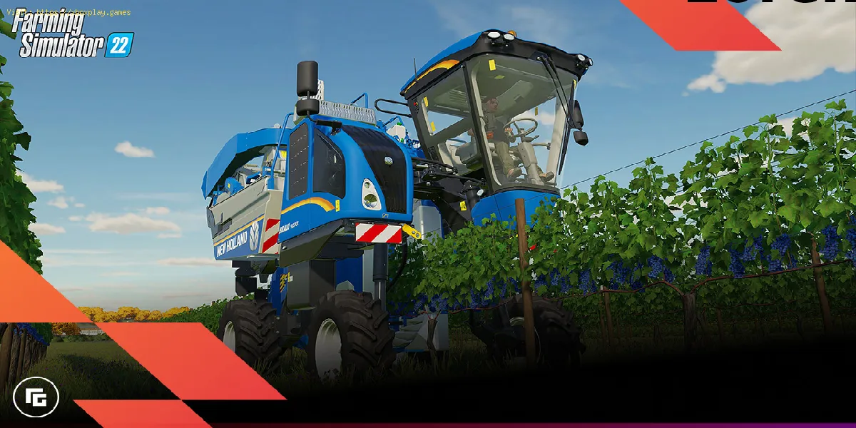 Farming Simulator 22: Cómo cultivar uvas