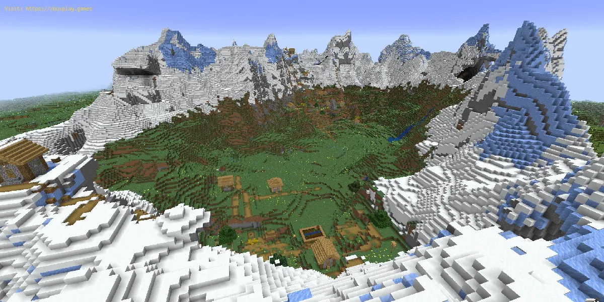 Minecraft 1.18: Cómo encontrar picos congelados