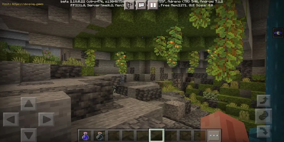 Minecraft 1.18: So finden Sie leuchtende Beeren