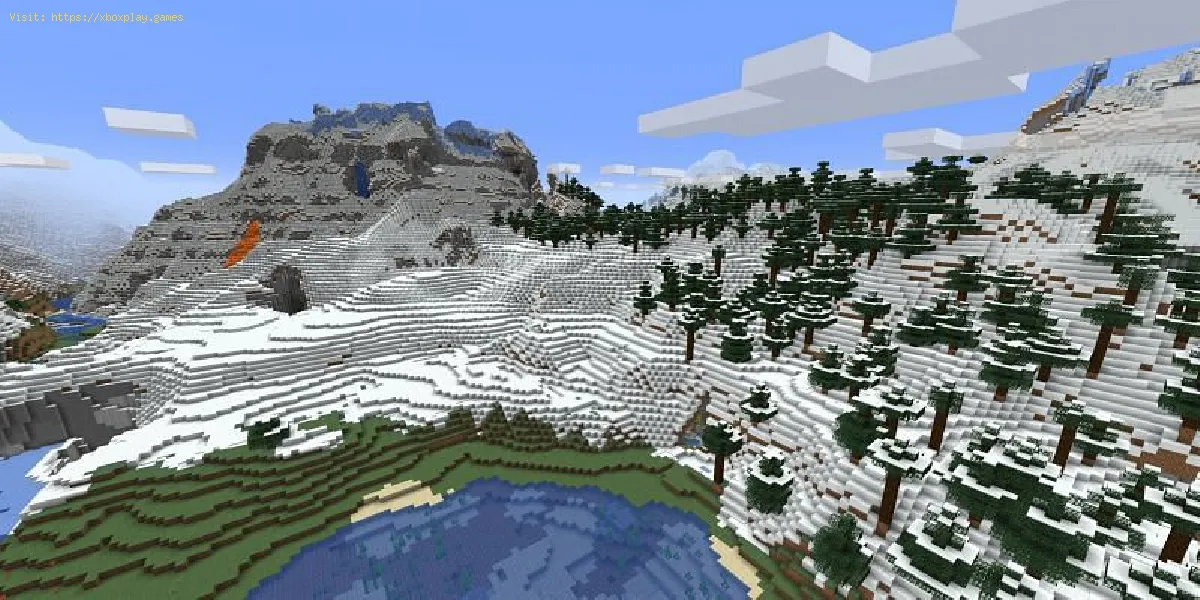 Minecraft 1.18 : tous les changements dans les montagnes