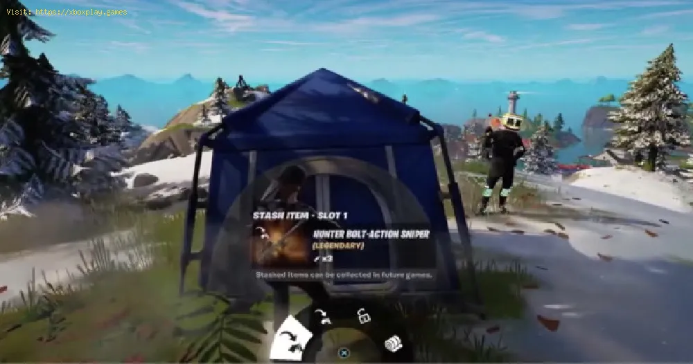 Fortnite: How to use Stash Tent in Chapter 3