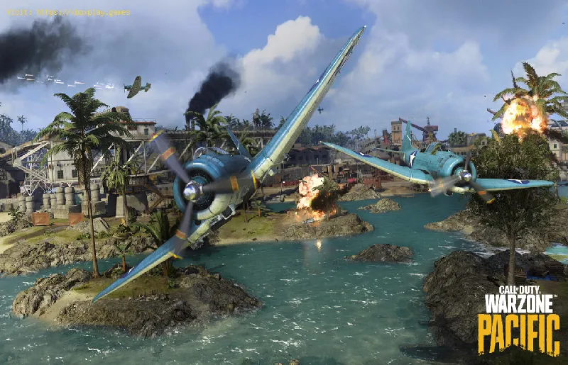Call of Duty Warzone Pacific: Onde Encontrar um Avião de Combate