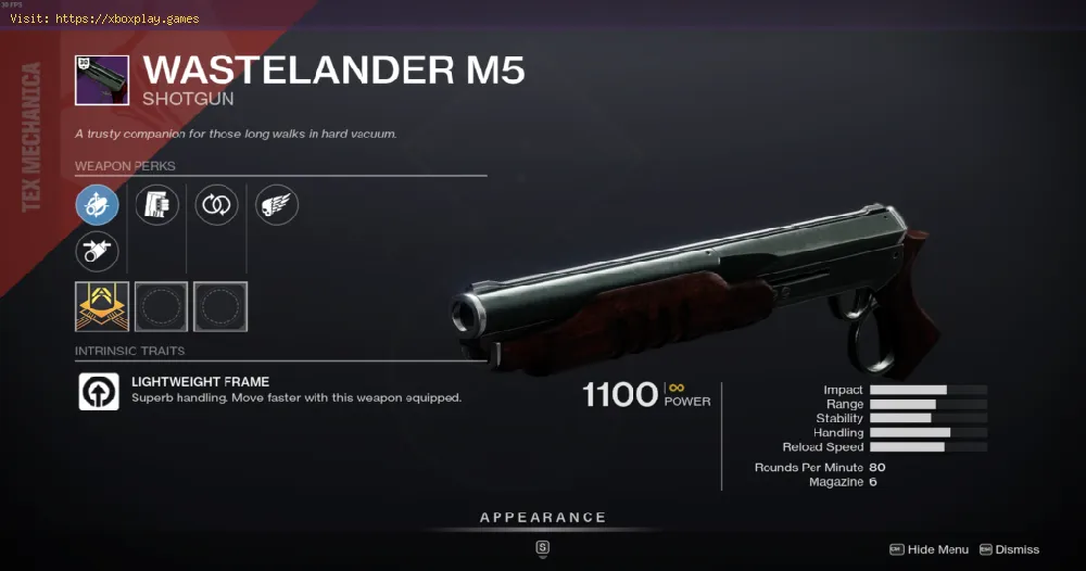 Destiny 2: How to get the Wastelander M5