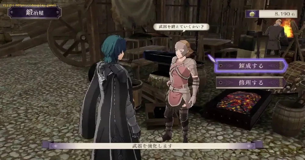 Fire Emblem Three Houses: How to Unlock the Blacksmith - Tips and tricks