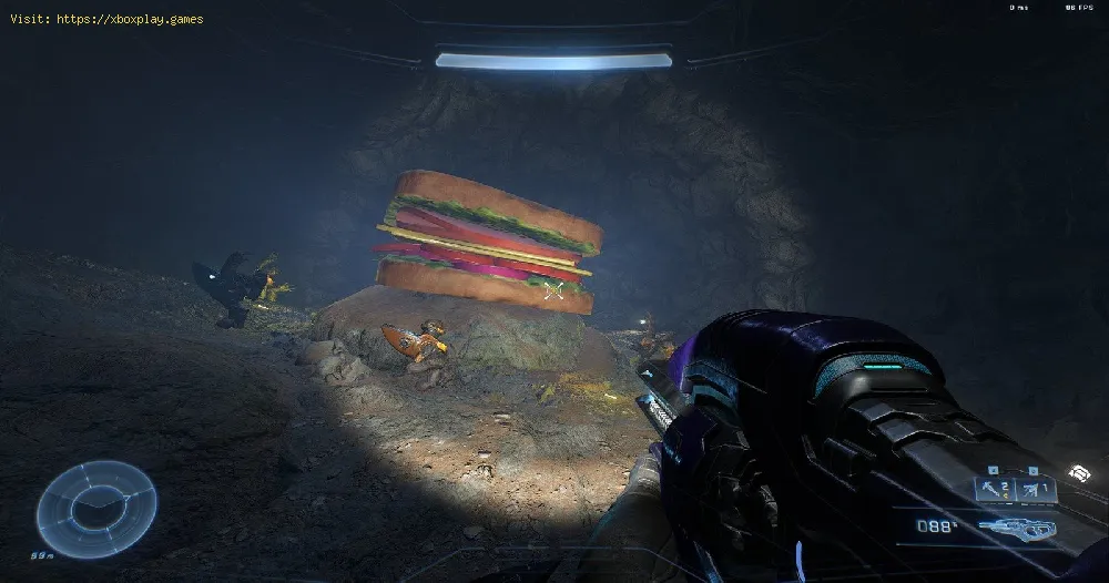 Halo Infinite:  Where to Find Giant Sandwich