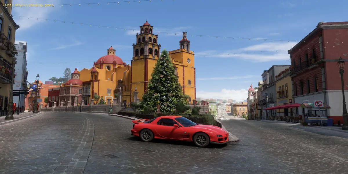 Forza Horizon 5 : Où trouver le gigantesque sapin de Noël de Guanajuato