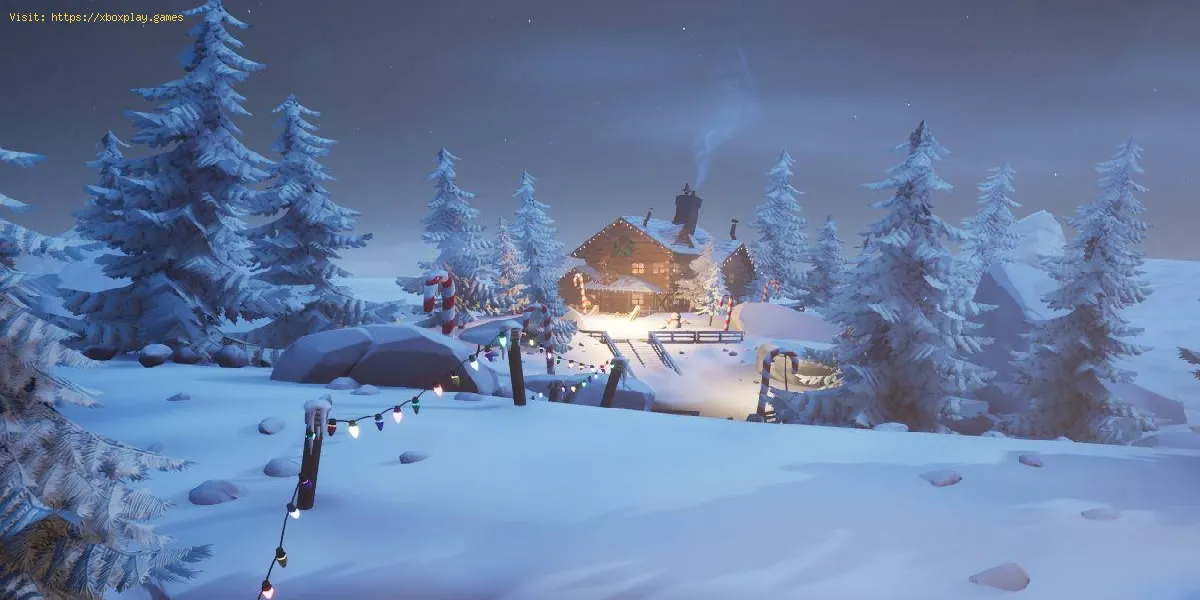 Fortnite: Cómo calentarse en el tronco de Yule en el Cozy Lodge en el capítulo 3 del festival de invierno 2021