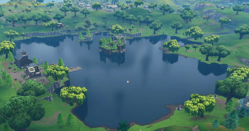 Fortnite：戦利品の湖を見つける場所