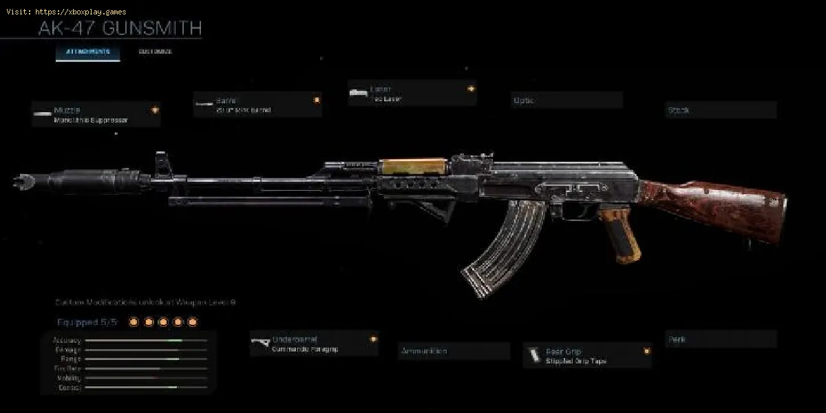 Call of Duty Warzone Pacific: o melhor equipamento AK-47 na Guerra Fria
