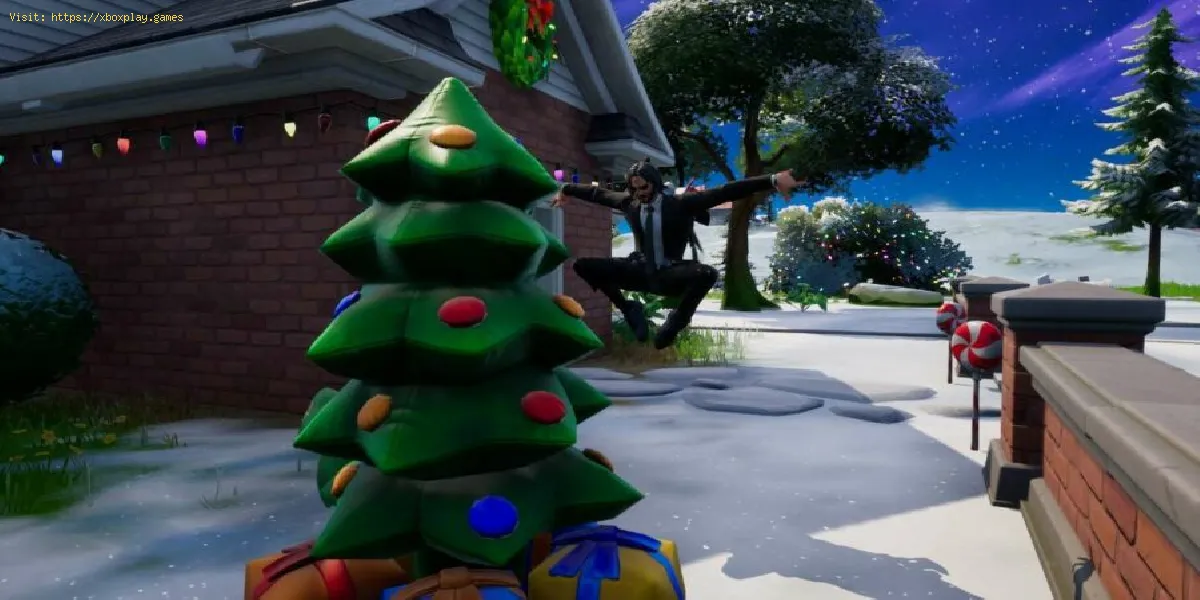 Fortnite: Dónde destruir las decoraciones navideñas en el capítulo 3