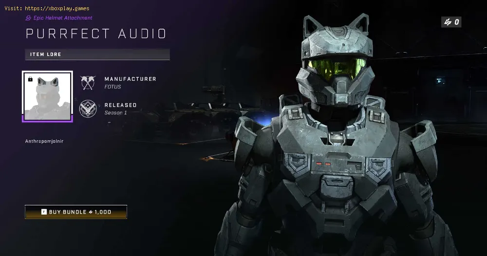 Halo Infinite: How to get the cat ears helmet
