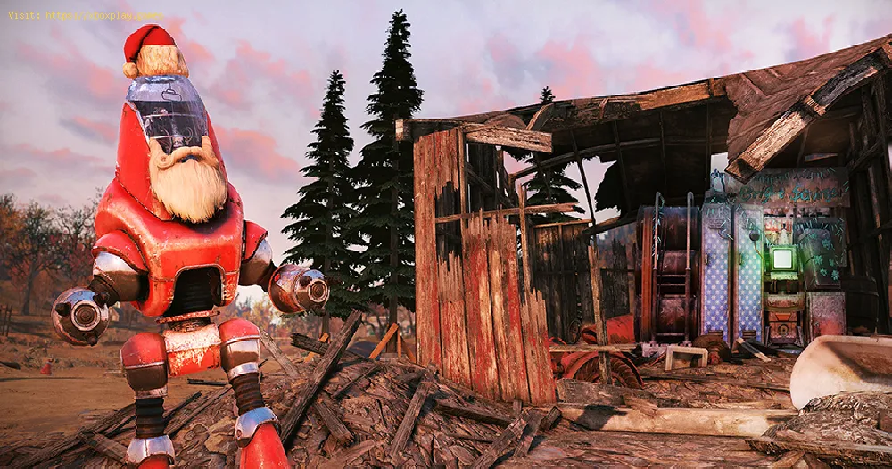 Fallout 76: How to get the Santatron Station