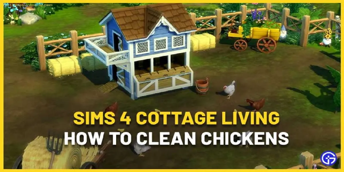 The Sims 4 Como limpar galinhas