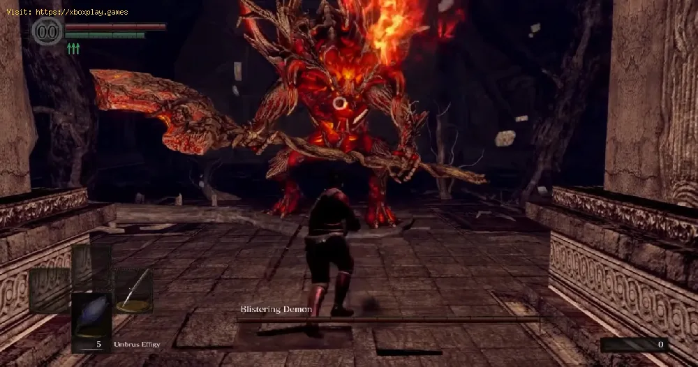 Dark Souls Nightfall :  How to beat Blistering Demon