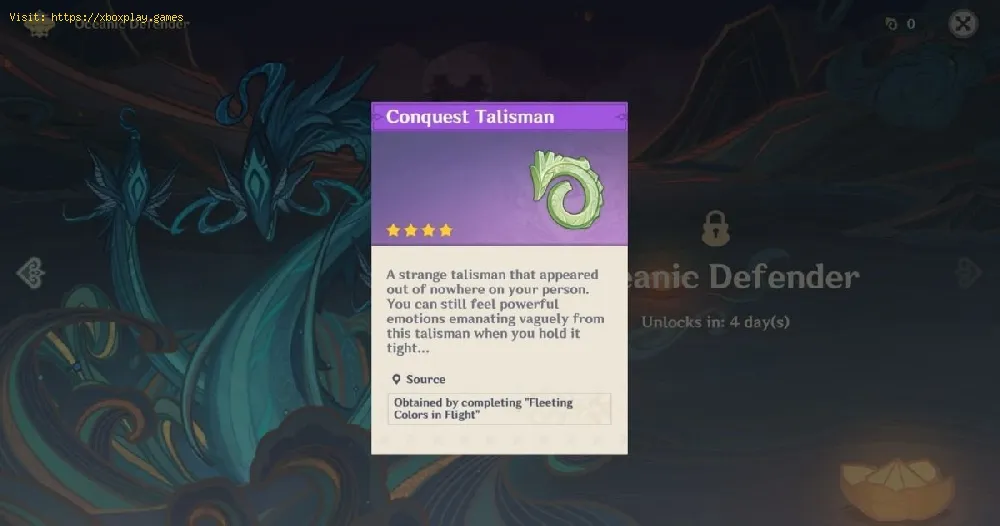 Genshin Impact: How to get Conquest Talismans