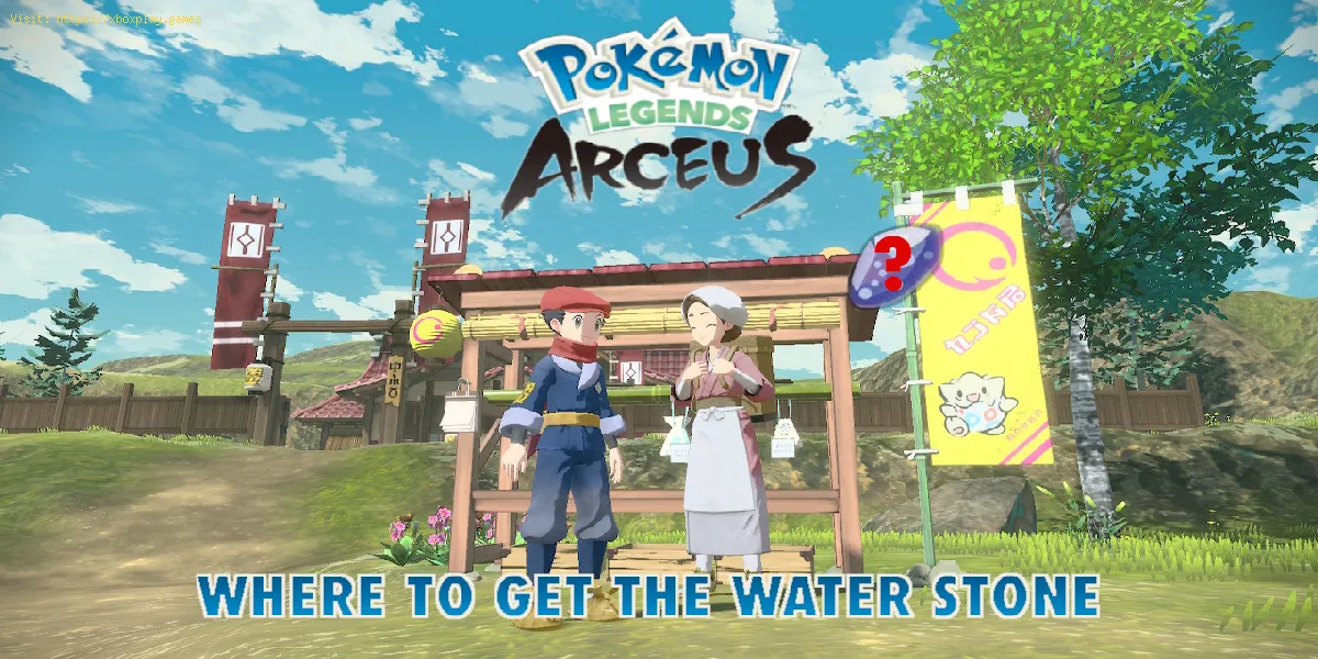 Pokemon Legends Arceus : Comment trouver la pierre d'eau