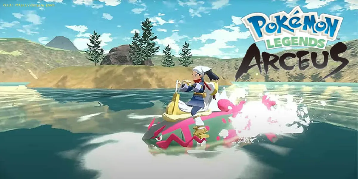 Pokemon Legends Arceus: Cómo pescar