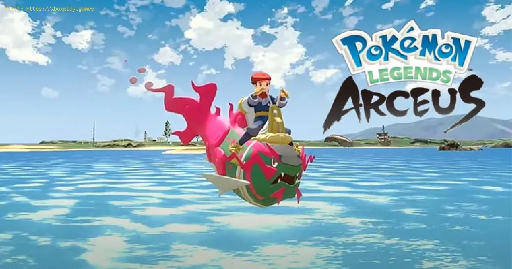 Pokemon Legends Arceus: How to Surf