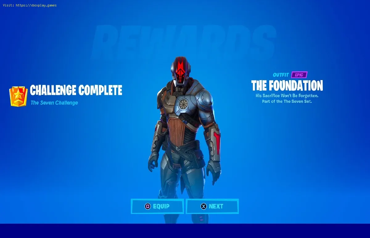 Fortnite: How to unlock The Foundation skin