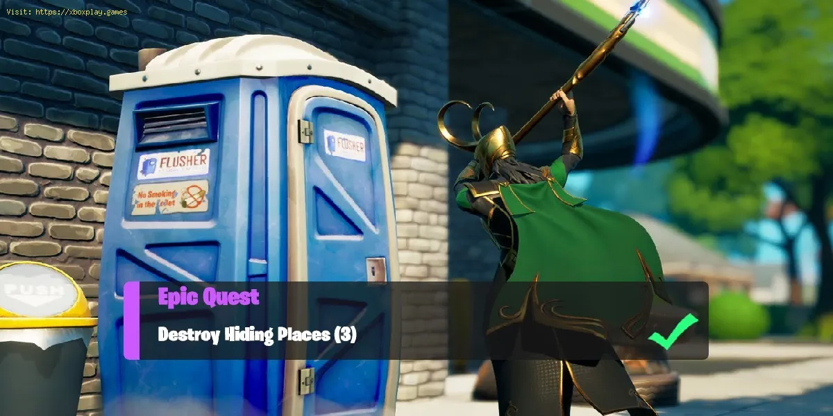 Fortnite: How to destroy hiding places in Chapter 3