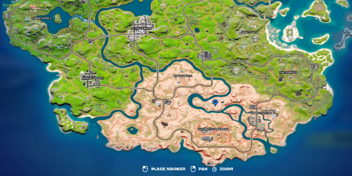 Fortnite : où trouver l'impossible formation rocheuse