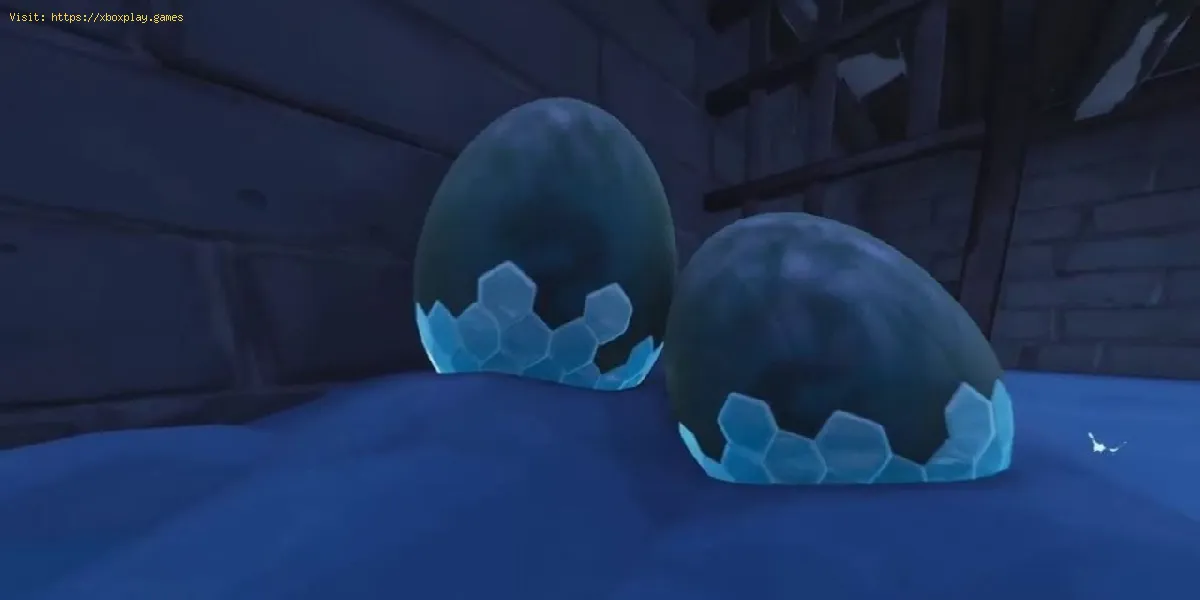 Fortnite: ricompensa sfida uovo di drago di ghiaccio