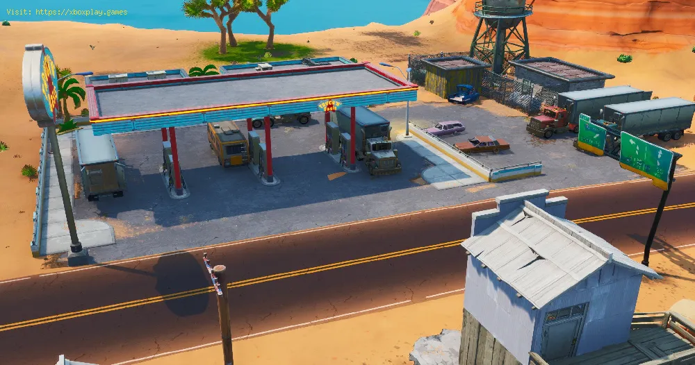 Fortnite: Where to find spray 3 different gas stations