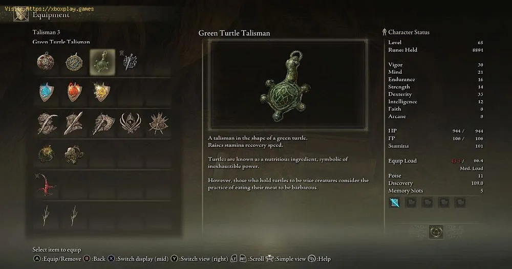 Elden Ring: Where to Find Green Turtle Talisman