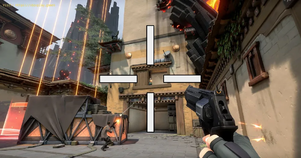Valorant: How to get a blue crosshair