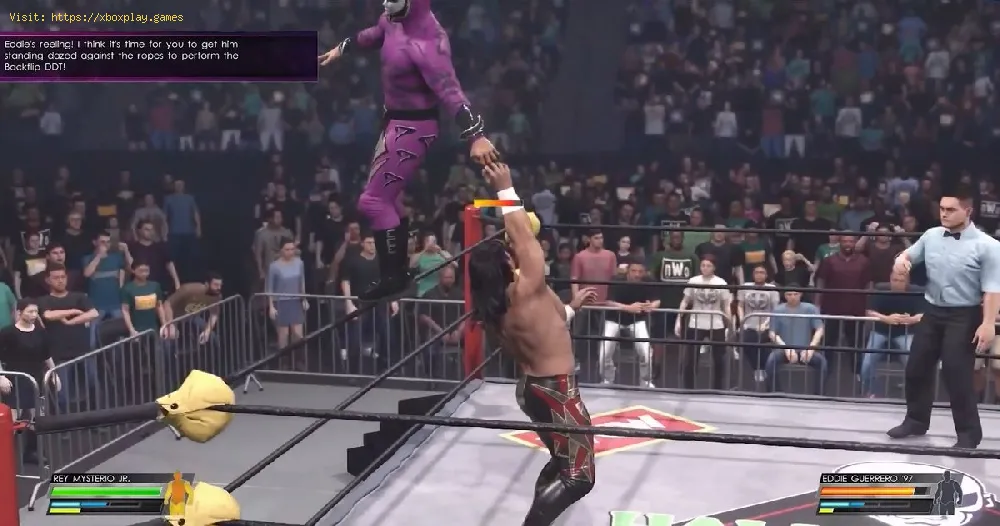 WWE 2K22: How to do a Backflip DDT - Tips and tricks