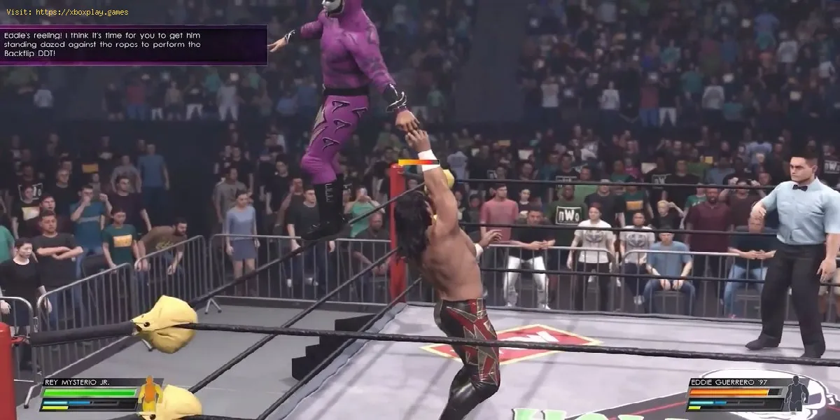 WWE 2K22: Cómo hacer un DDT de voltereta hacia atrás - Consejos y trucos
