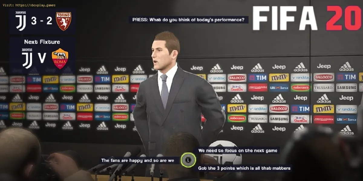 FIFA 20: Career Mode - como jogá-lo