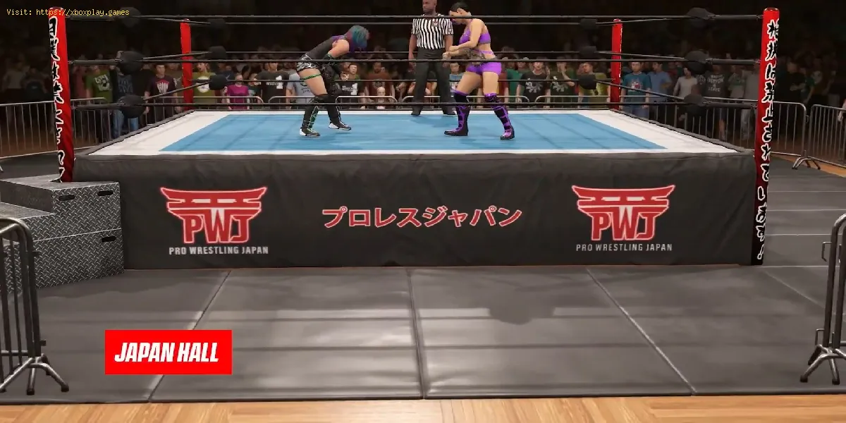 WWE 2K22: Como desbloquear a arena Japan Hall