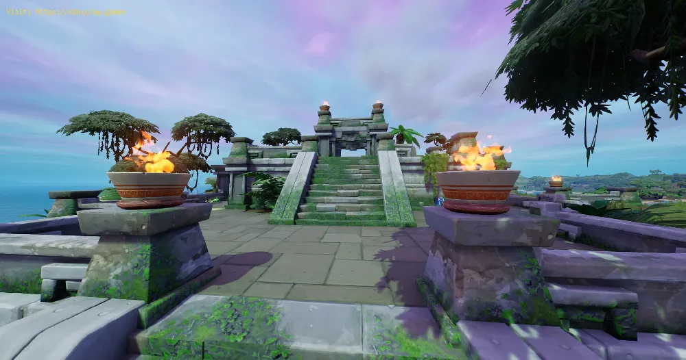 Fortnite: How to find the Level Up Token at The Ruins
