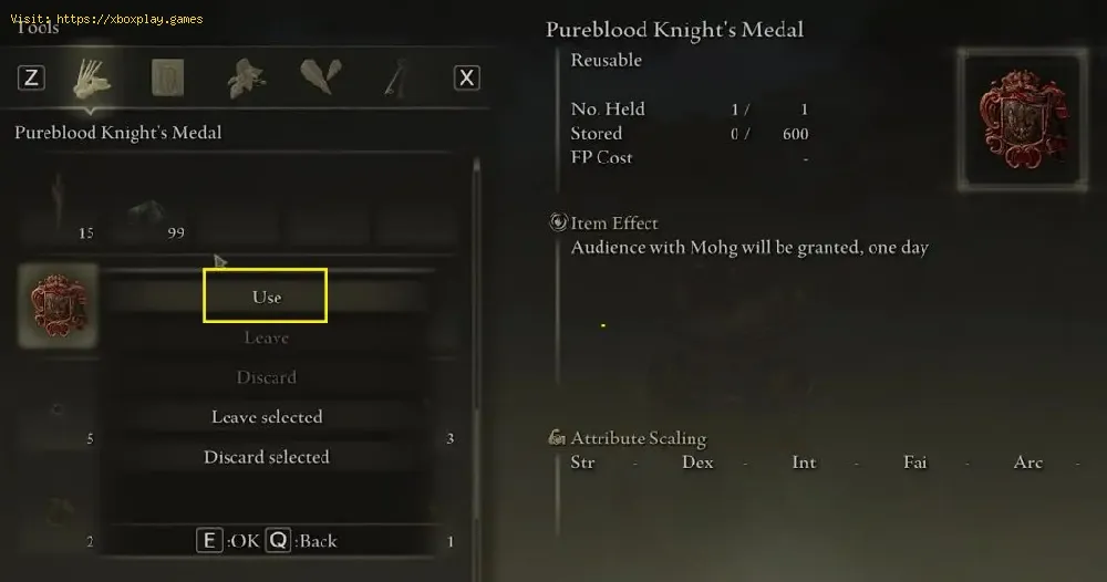 Elden Ring: How to Use the Pureblood Knight’s Medal