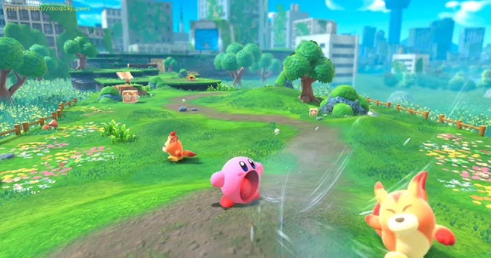 Kirby and the Forgotten Land: How to share health