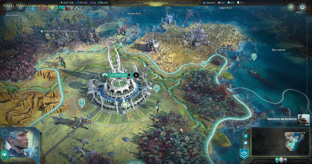 Age of Wonders Planetfall: How to create and develop new colonies 