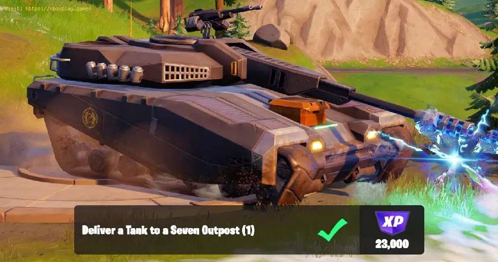 Fortnite: How To Deliver a Tank to a Seven Outpost