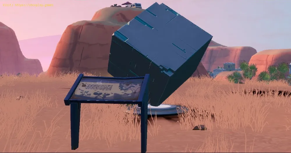 Fortnite: Where to find the cubes memorials in desert and lake