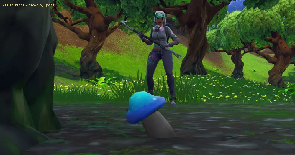 Fortnite: How to Find Foraged Mushrooms - Worlds collide mission guide